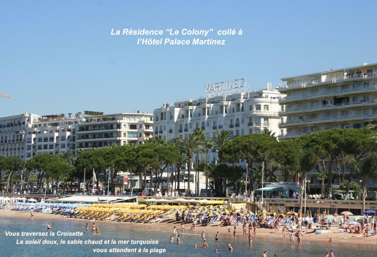 Apartmán Studio Cannes Croisette Martinez Exteriér fotografie
